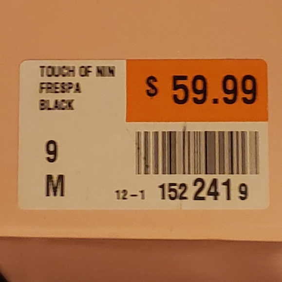 Open toe black heels - Picture 5 of 6